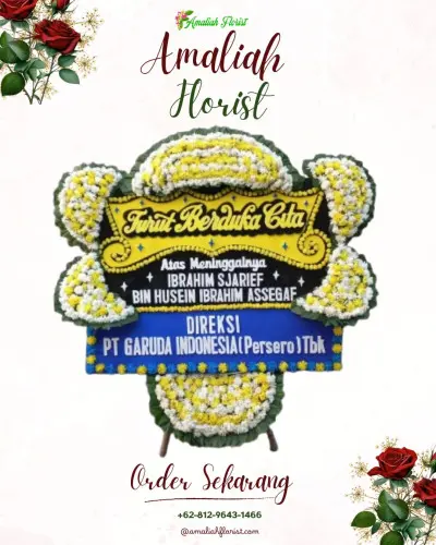 Papan Bunga Duka di Ciginggang